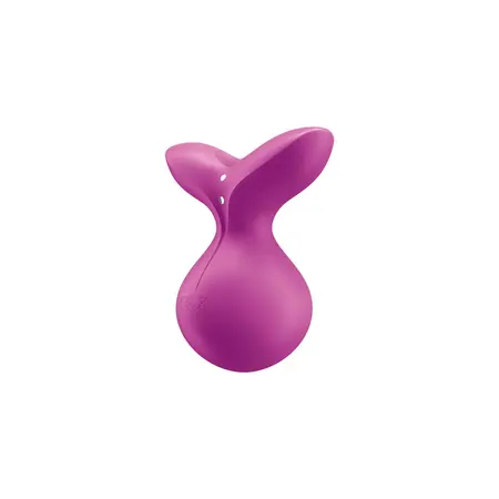 Viva la Vulva 3 Lay-On Vibrator Ljubičasta - Ergonomski Silikonski Model