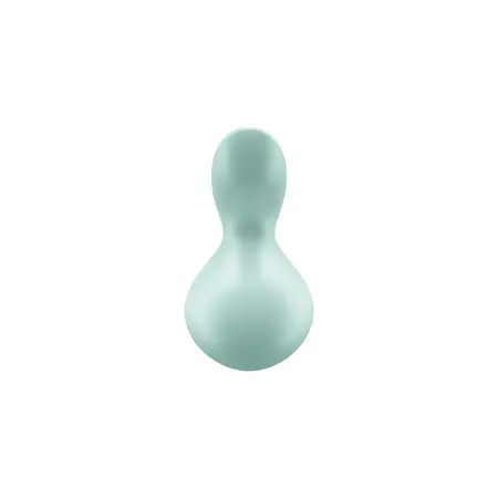 Viva la Vulva 3 Lay-On Vibrator Mint - Ergonomski Silikonski Masažer