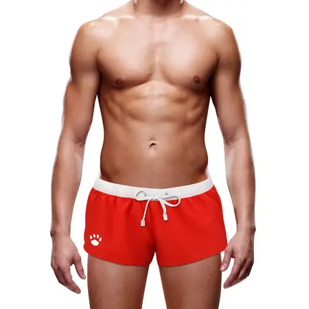 Prowler Swim Trunk M Crvena - Klasičan Kroj Poliesterski Kupaći Veš