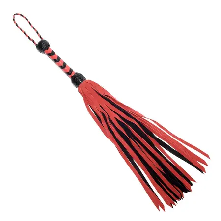 Prowler RED Flogger 33'' Crni/Crveni Kožni Udarac