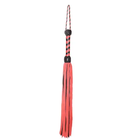 Prowler RED Flogger 33'' Crni/Crveni Kožni Udarac