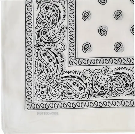 Hanky White Handkerchief - Classic Symbolic Accessory, Cotton
