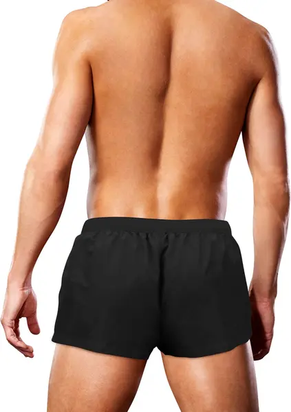 Prowler plivaće šorcice Black Oversized Paw S - brzo sušeći Pride dizajn