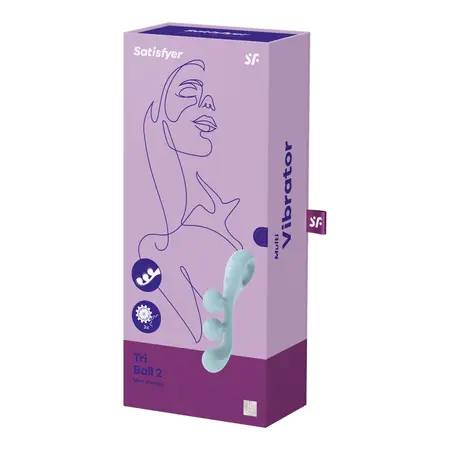 Satisfyer Tri Ball 2 Višefunkcionalni silikonski vibrirajući uređaj, punjiv