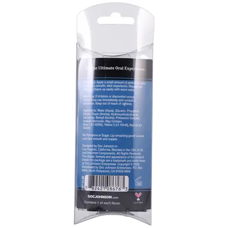 Doc Johnson GoodHead Head Glide 6-Pack Water-Based Flavored 7g