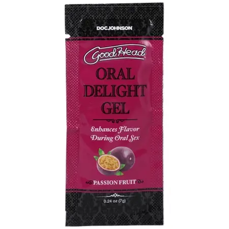Doc Johnson Oral Delight Gel Passion Fruit Bulk Refill 48x7g Body-Safe