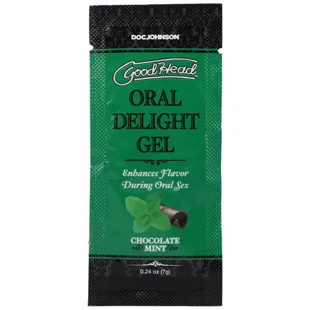 Doc Johnson Oral Delight Gel Chocolate Mint 48-Pack Bulk Refill 7g