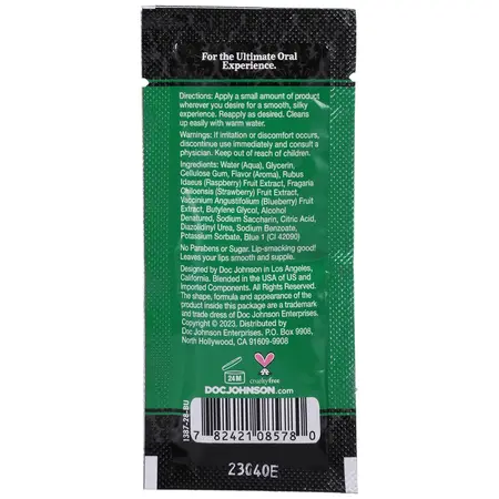 Doc Johnson Oral Delight Gel Chocolate Mint 48-Pack Bulk Refill 7g