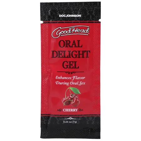 Pipedream Oral Delight Gel Cherry Bulk Refill 48 Sachets 7g Each