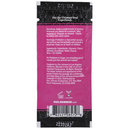 GoodHead Warming Oral Gel Cotton Candy 7g Bulk Pack 48 Sachets