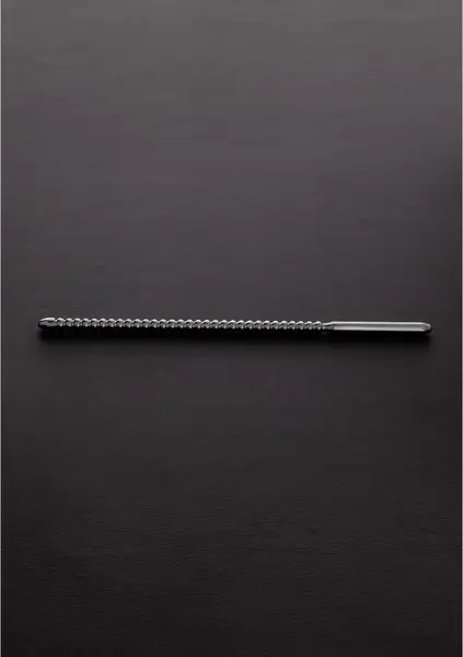 Shots Dipstick rebrasti čelični intimni sond 0,3/0,8 cm
