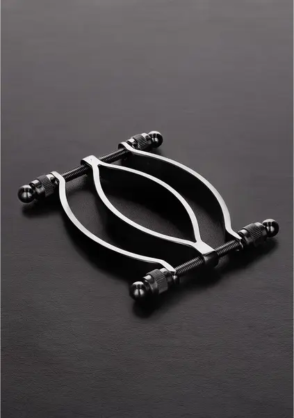 Ouch! Adjustable Intimate Clamp Stainless Steel with Soft Tips
