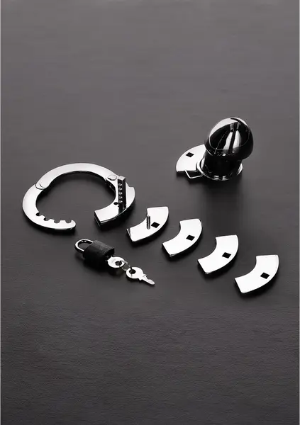 Master Series The Prison Bird Adjustable Stainless Chastity Device 70mm