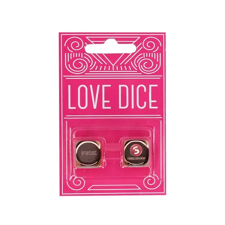 Shots Love Dice - Interactive Couples Game Set, Multicolor