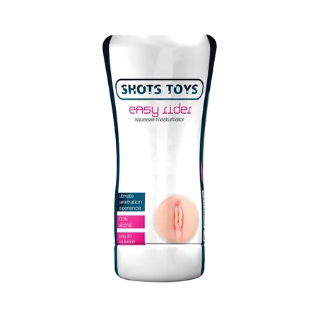 Easy Rider Squeeze Intimate Cup Transparent - Flexible Stimulation Sleeve