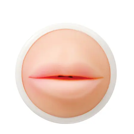 EasyToys Easy Rider Intimate Device with Suction Base - Mouth Style, 20 cm