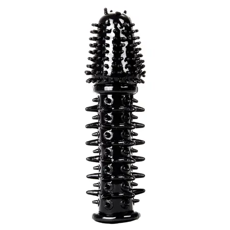 Satisfyer Enhance Silicone Extension Sleeve Black 15 cm