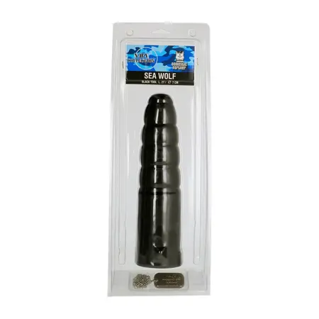 Domestic Partner Sea Wolf Progressive Black Plug 5-Stage Soft Rubber