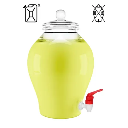 Lubebar Water-Based Intimate Gel Lemon 5L Refill - Dermatologically Tested