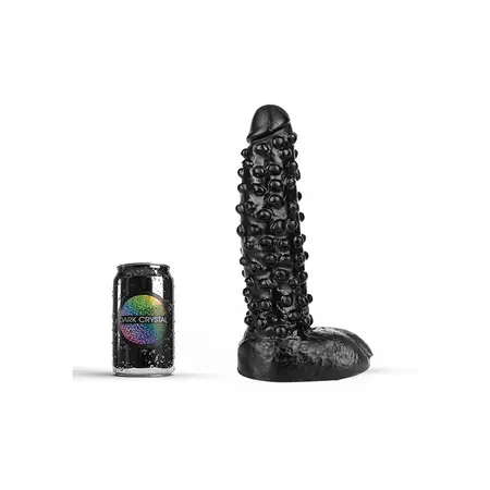 Dark Crystal DC44 Crna Intimna Mašina Teksturirana 23.5 cm
