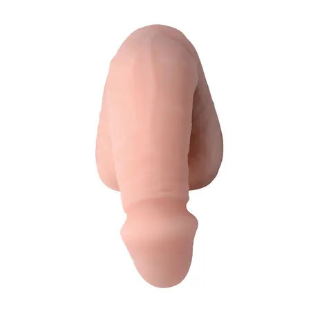 Sport Fucker Bulge Soft Packer Model - Anatomically Shaped Silicone, Beige