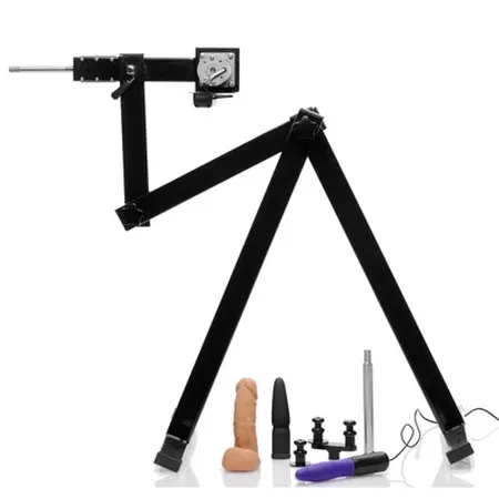 Matrix Multi-Angle Intimate Machine, Adjustable Steel Frame, Black