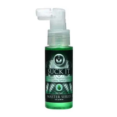 XR Brands Suck It Mint Oral Spray 60 ml Throat Comfort Formula