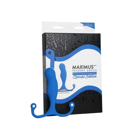 Aneros Maximus Syn Trident Blue - Advanced Hybrid Intimate Machine, Limited Edition