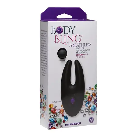 Body Bling Breathless Flexible Silicone Intimate Device USB Rechargeable