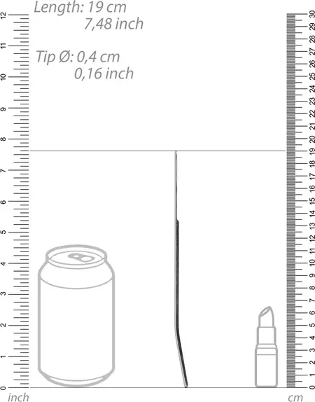 Mystim Čelični Dilatator 0,2/4 mm – Precizna Medicinska Šipka