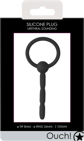 Shots Silicone Plug with O-Ring 8 mm - Flexible Intimate Trainer
