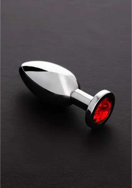 Sinner Gear Steel Plug Large with Decorative Gemstone Base