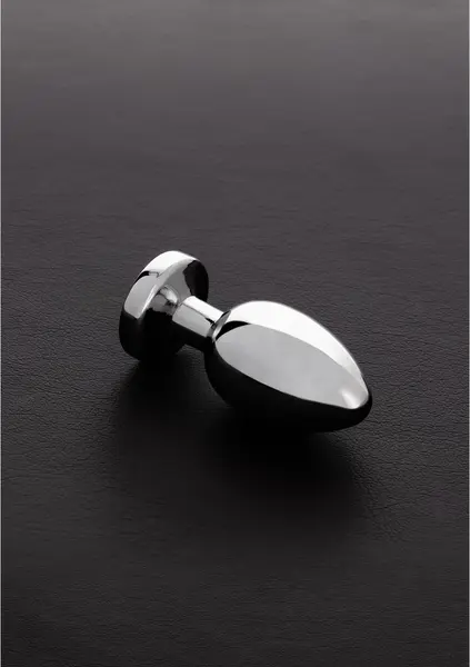 Sinner Gear Stainless Steel Plug Small with Decorative Gemstone Base