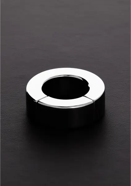 Mister B Magnetni čelični prsten za rastezanje testisa 0.8 x 2.0 cm, srebrni finiš