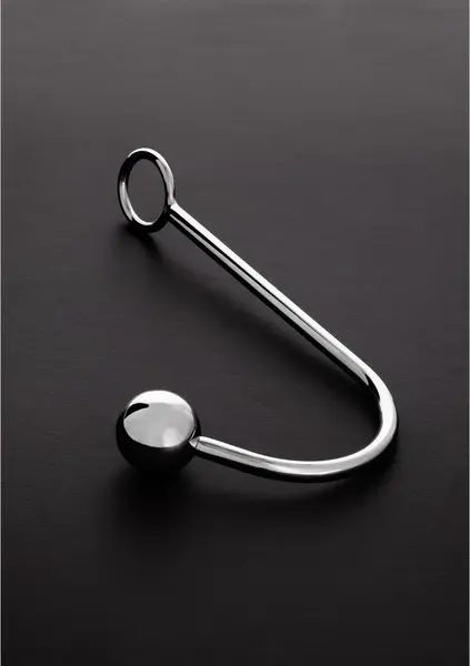 Master Series Steel Bondage Hook 40mm with Spherical End - Durable Design