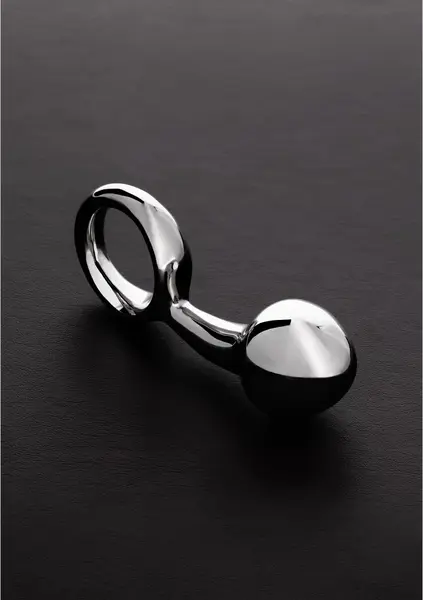 Shots Steel Prostate Plug 39mm - Ergonomski Intimni Uređaj od Nerđajućeg Čelika