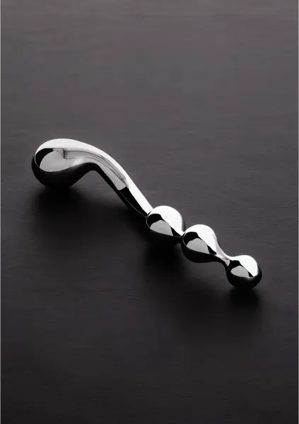Shots Multi-Stim Pleasure Wand Stainless Steel Mirror Finish 20 cm