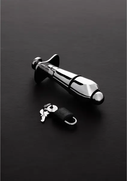 Master Series Stainless Steel Locking Plug Junior - Expandable Design