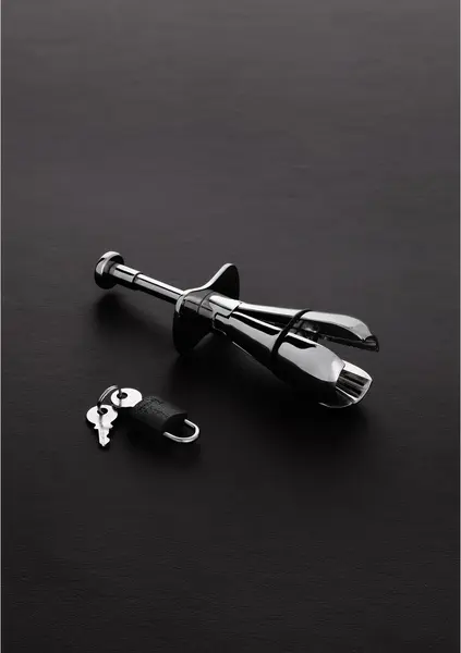Master Series Stainless Steel Locking Plug Junior - Expandable Design
