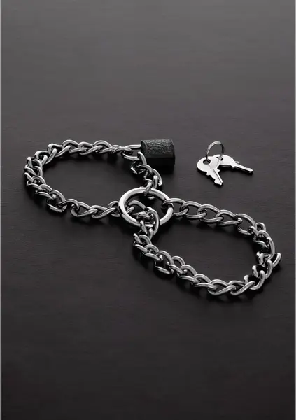 Ouch! Adjustable Steel Chain Joint Restraints with Secure Lock System