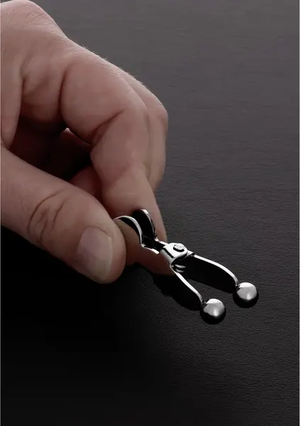 Master Series Steel Pincher Adjustable Nipple Clamps Ball Tipped