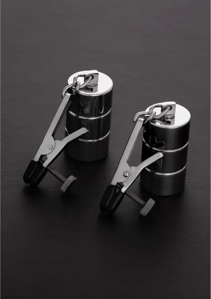 Sinner Gear Adjustable Nipple Clamps with Interchangeable Weights Set