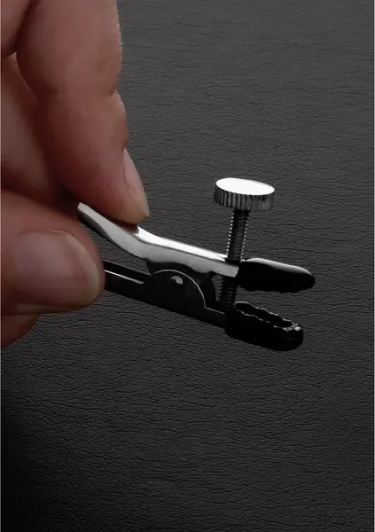 Sinner Gear Adjustable Stainless Steel Nipple Clamps with Vinyl Tips