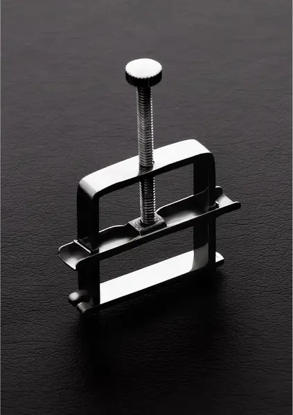 Shots Press Style Adjustable Nipple Clamp - Precision Control, Metal