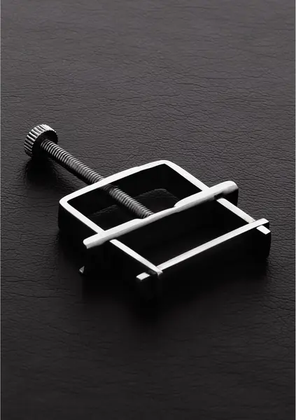 Shots Press Style Adjustable Nipple Clamp - Precision Control, Metal