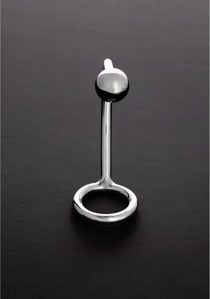 Sinner Gear Intruder Čelični Intimni Prsten sa Uklonjivom Analnom Kuglom 40/30 mm