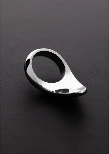 Kiotos Teardrop Steel Intimate Ring 45mm - Ergonomic Design, Polished Finish