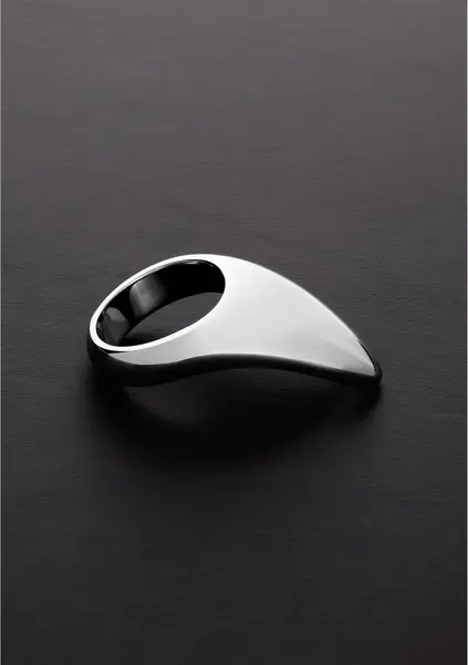 Kiotos Teardrop Steel Intimate Ring 45mm - Ergonomic Design, Polished Finish