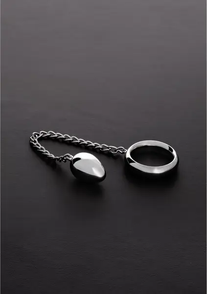 Ouch! Donut C-Prsten Analno Jaje 40x30mm Intimni Sistem od Nerđajućeg Čelika