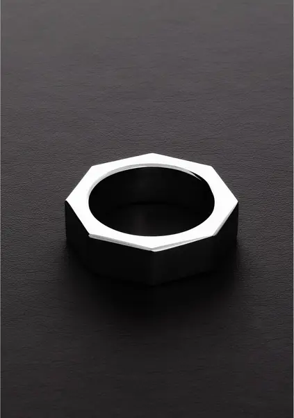 NUT Čelični Intimni Prsten 15 x 6 x 55 mm - Izdržljiv Model od Nerđajućeg Čelika